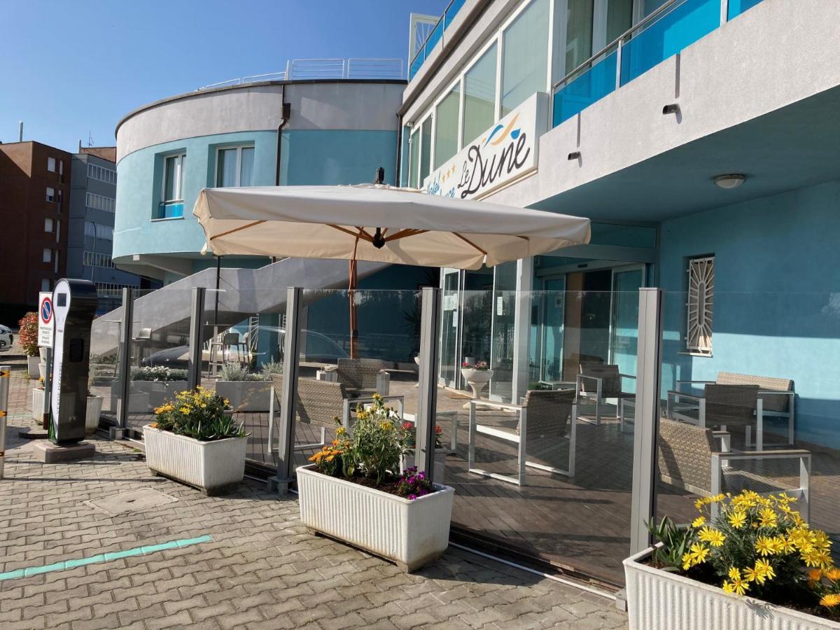 Hotel-Residence-B&B Le Dune Beach Service Included Lido Adriano Exterior foto