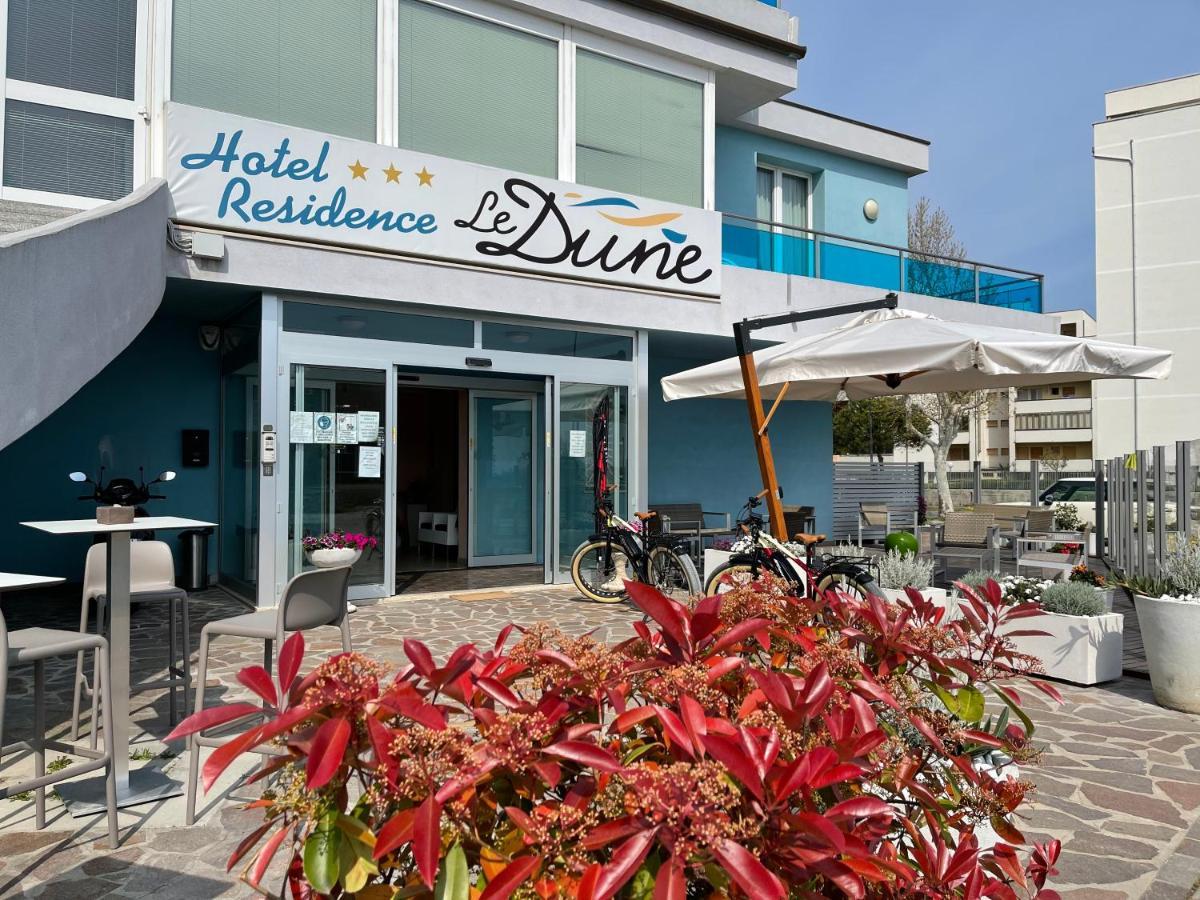 Hotel-Residence-B&B Le Dune Beach Service Included Lido Adriano Exterior foto