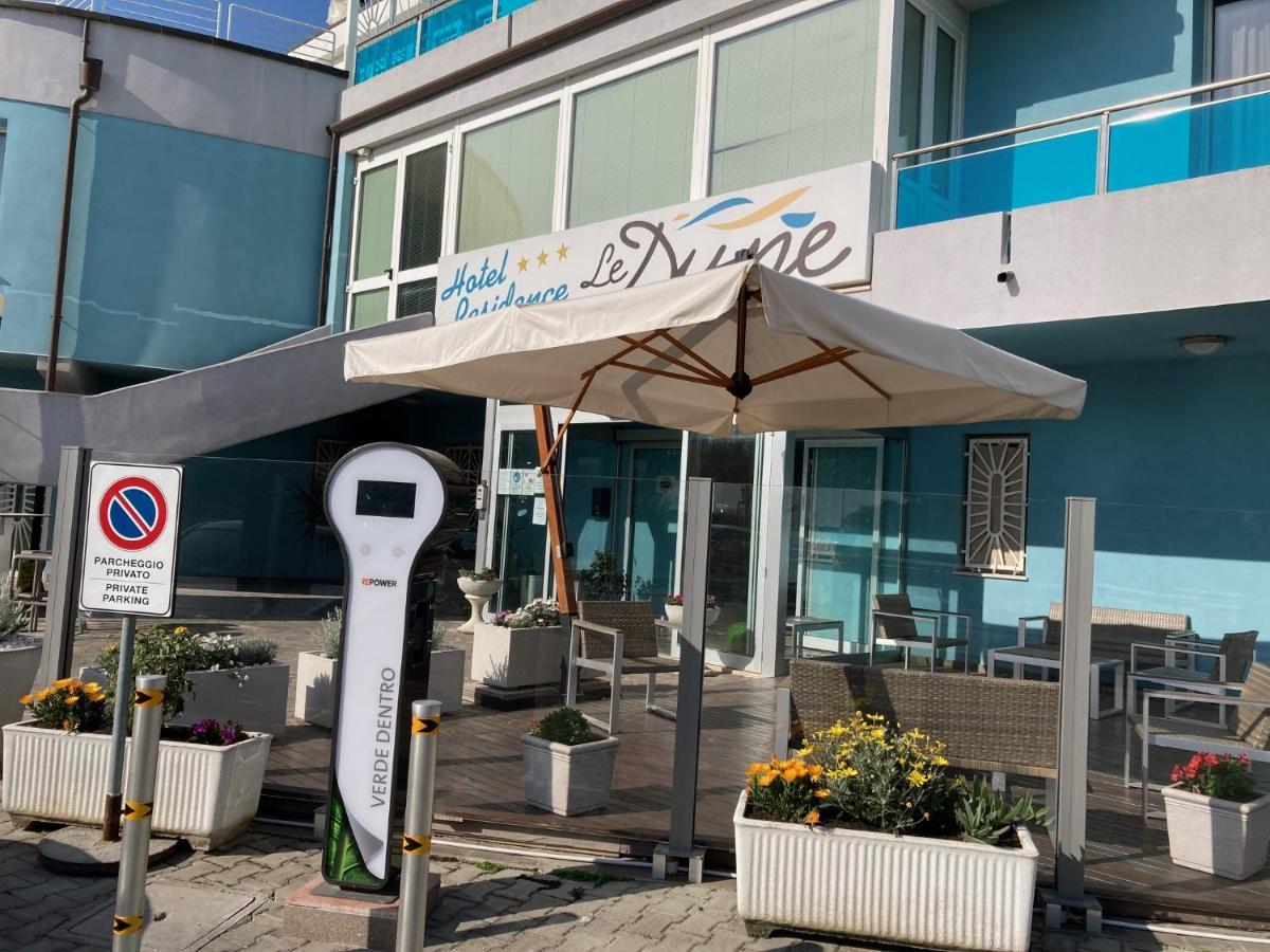 Hotel-Residence-B&B Le Dune Beach Service Included Lido Adriano Exterior foto