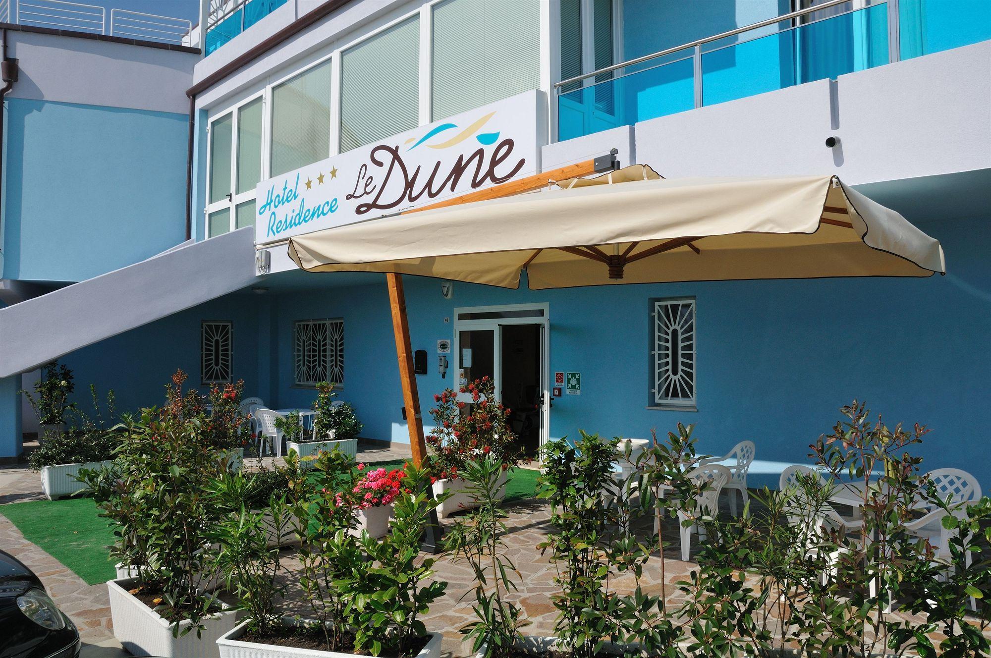 Hotel-Residence-B&B Le Dune Beach Service Included Lido Adriano Exterior foto